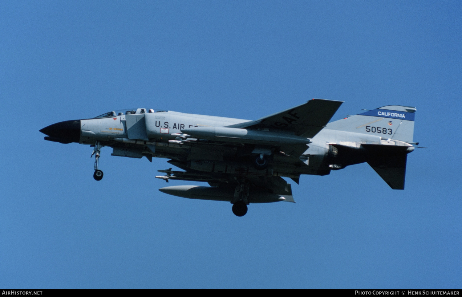 Aircraft Photo of 65-0583 / 50583 | McDonnell Douglas F-4D Phantom II | USA - Air Force | AirHistory.net #440164