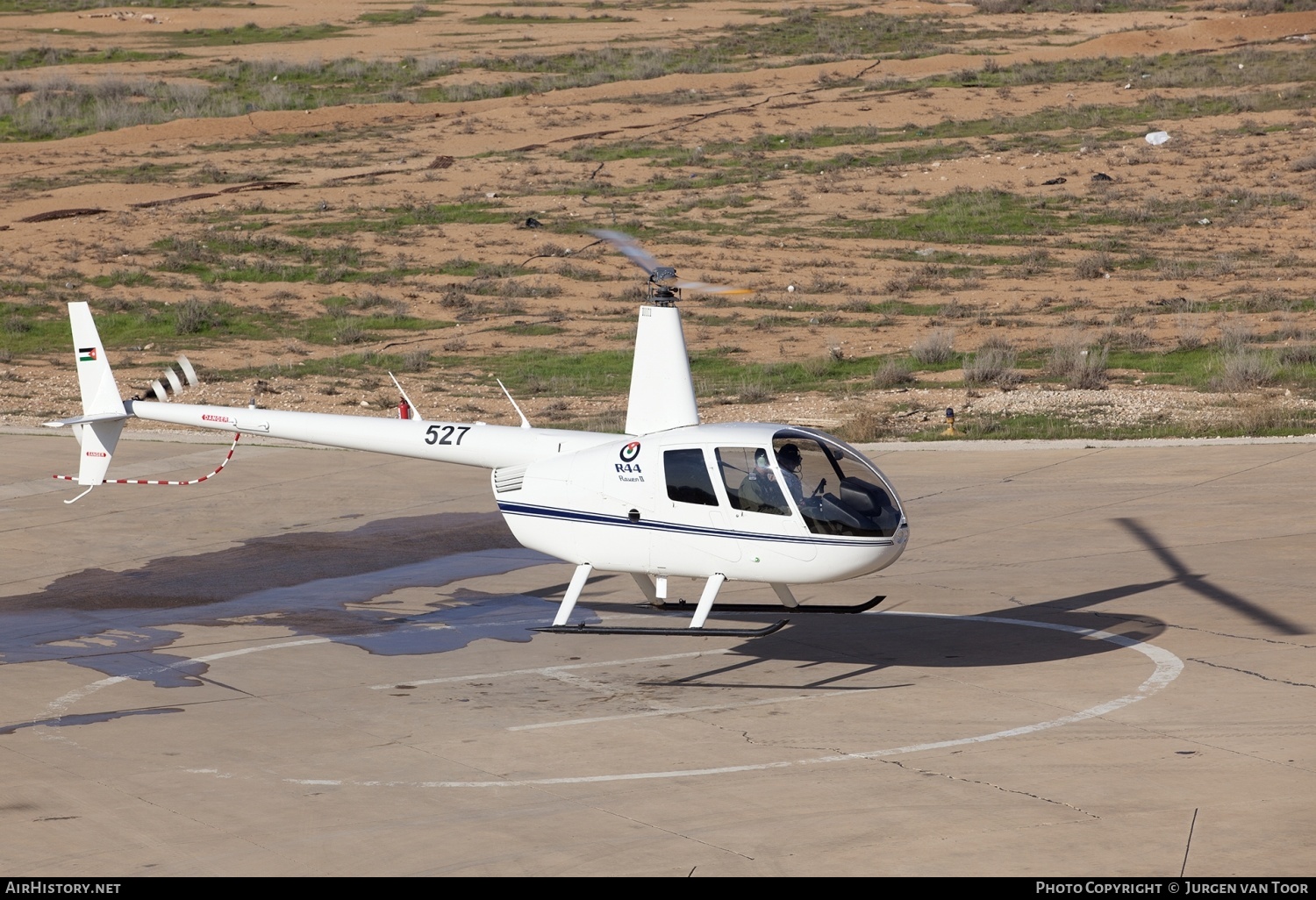 Aircraft Photo of 527 | Robinson R-44 Raven II | Jordan - Air Force | AirHistory.net #440175