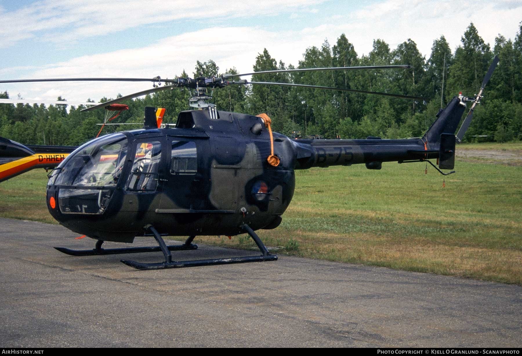 Aircraft Photo of B-75 | MBB BO-105CB-4 | Netherlands - Air Force | AirHistory.net #440177