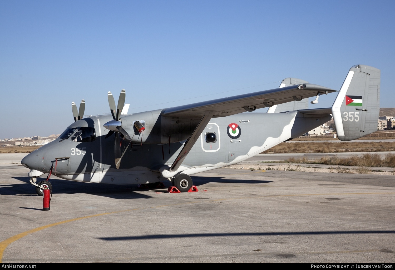 Aircraft Photo of 355 | PZL-Mielec M-28-05 Skytruck | Jordan - Air Force | AirHistory.net #440180
