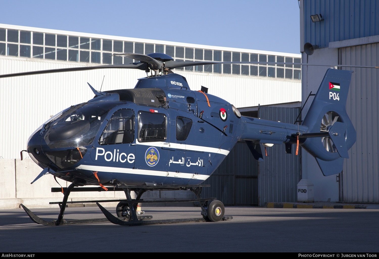 Aircraft Photo of P04 | Eurocopter EC-635T-2+ | Jordan - Police | AirHistory.net #440191