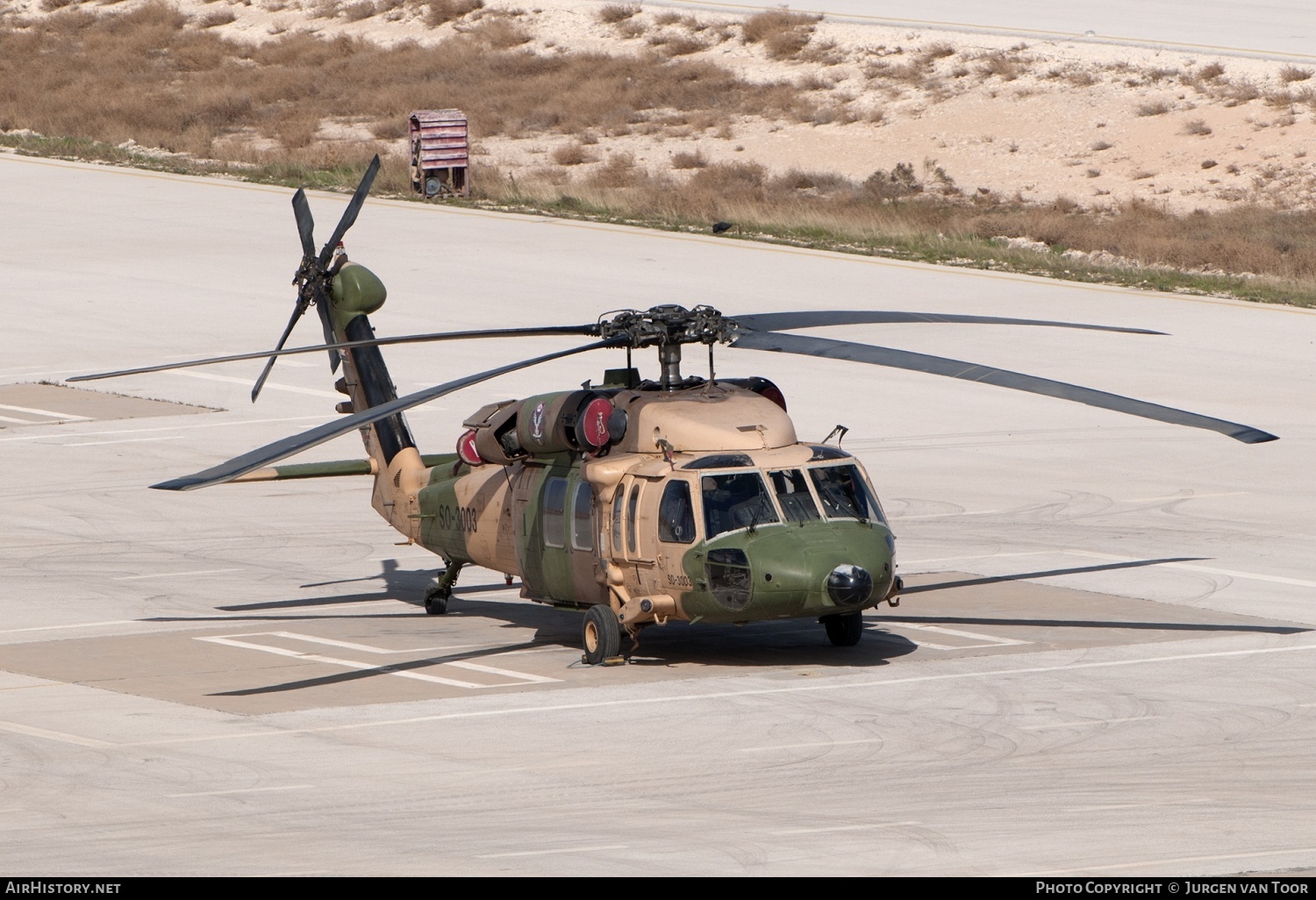 Aircraft Photo of SO-3003 | Sikorsky UH-60L Black Hawk (S-70A) | Jordan - Air Force | AirHistory.net #440201