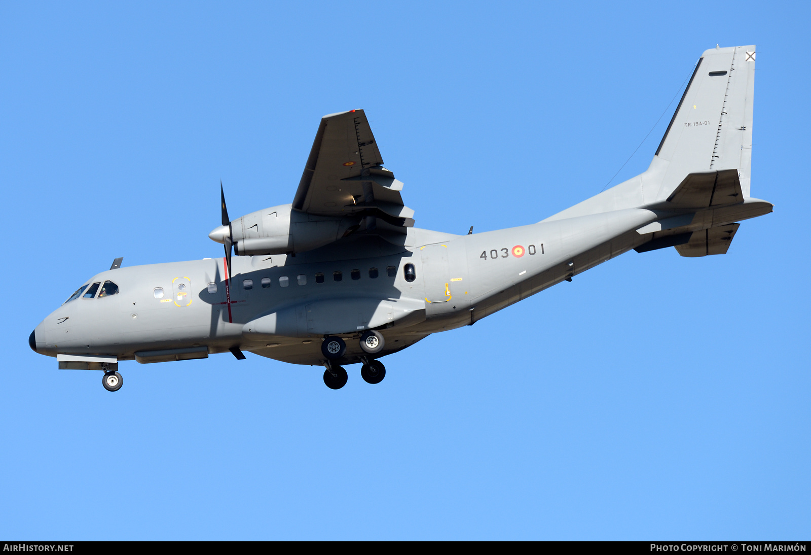 Aircraft Photo of TR.19A-01 | CASA/IPTN CN235-10 | Spain - Air Force | AirHistory.net #440202