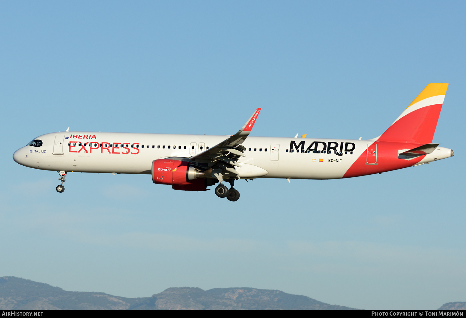Aircraft Photo of EC-NIF | Airbus A321-251NX | Iberia Express | AirHistory.net #440206