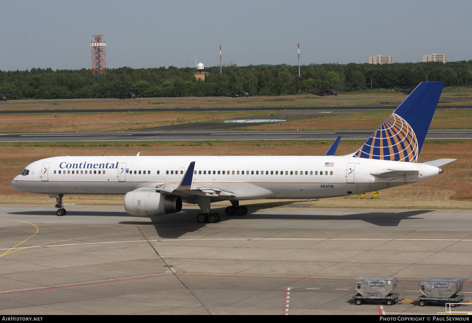 Aircraft Photo of N14118 | Boeing 757-224 | Continental Airlines | AirHistory.net #440217