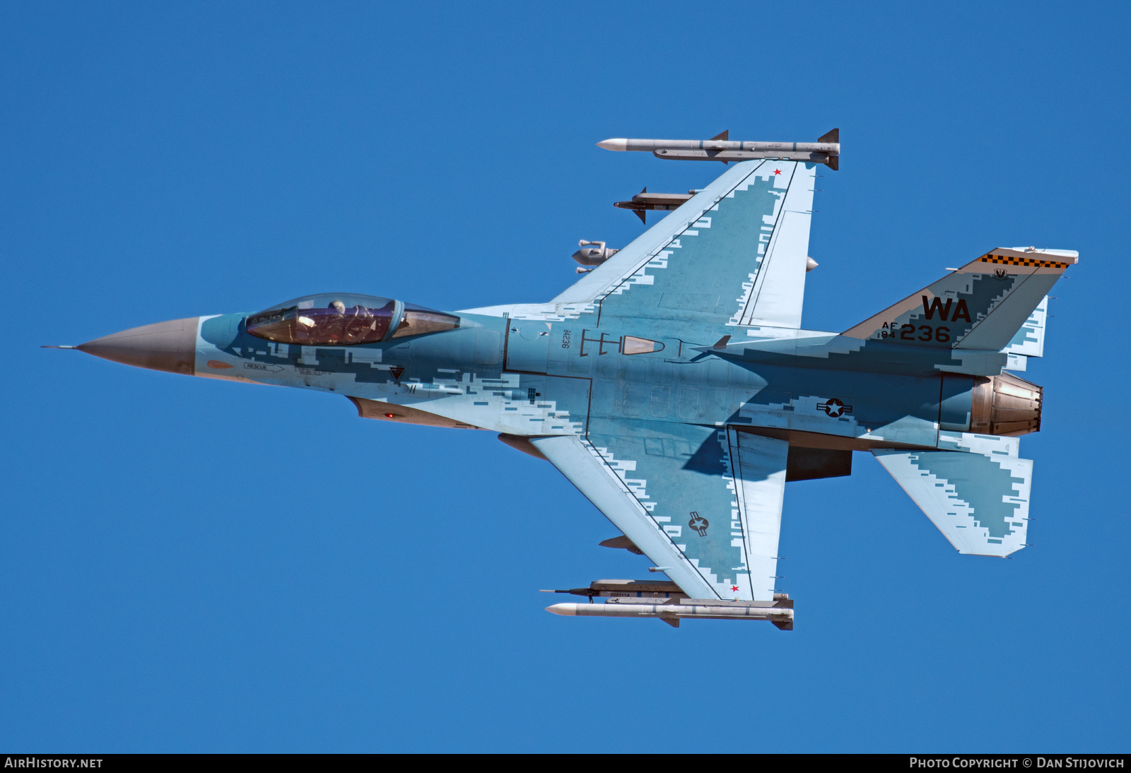 Aircraft Photo of 84-1236 / AF84-236 | General Dynamics F-16C Fighting Falcon | USA - Air Force | AirHistory.net #440223