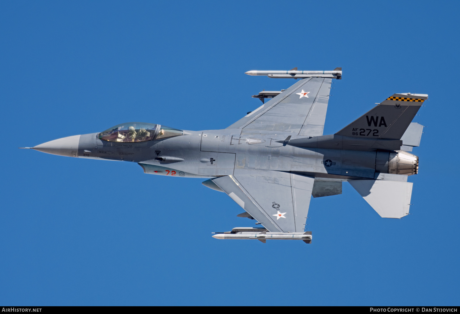 Aircraft Photo of 86-0272 / AF86-272 | General Dynamics F-16C Fighting Falcon | USA - Air Force | AirHistory.net #440227