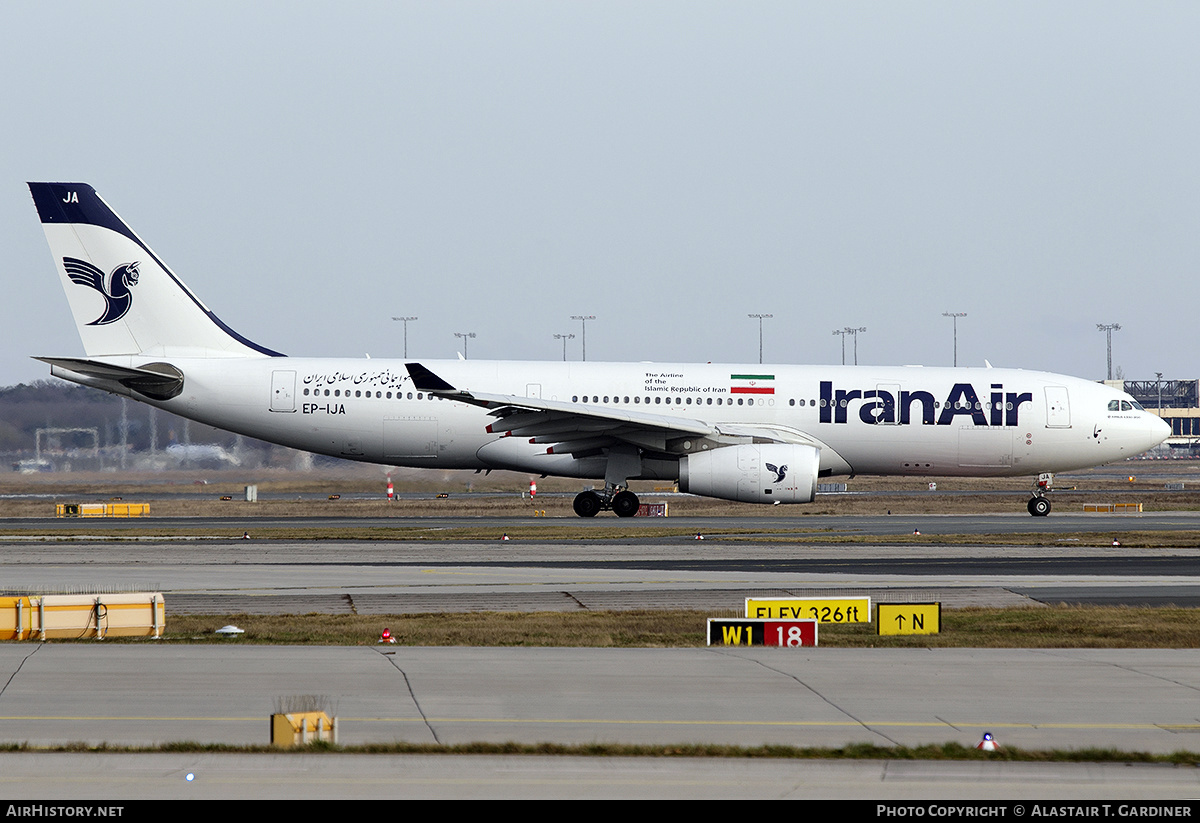 Aircraft Photo of EP-IJA | Airbus A330-243 | Iran Air | AirHistory.net #440257