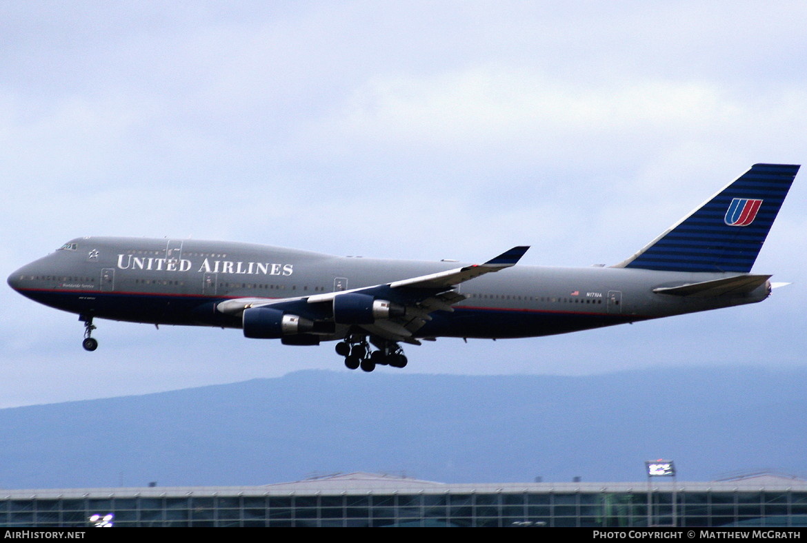 Aircraft Photo of N171UA | Boeing 747-422 | United Airlines | AirHistory.net #440262