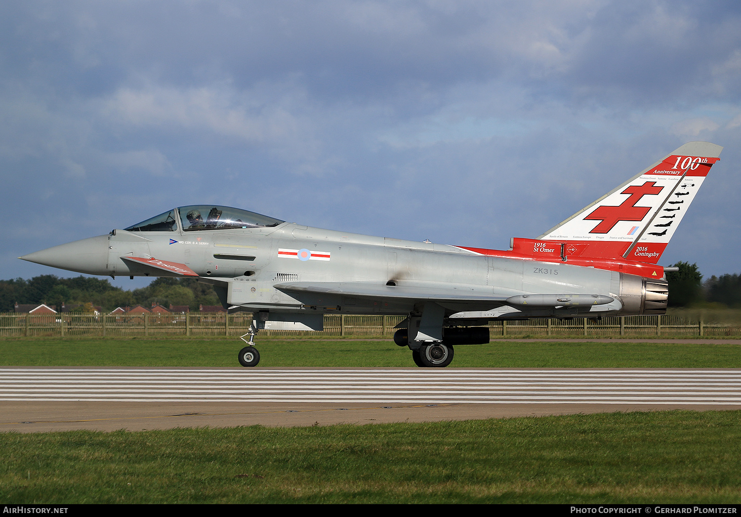 Aircraft Photo of ZK315 | Eurofighter EF-2000 Typhoon FGR4 | UK - Air Force | AirHistory.net #440305