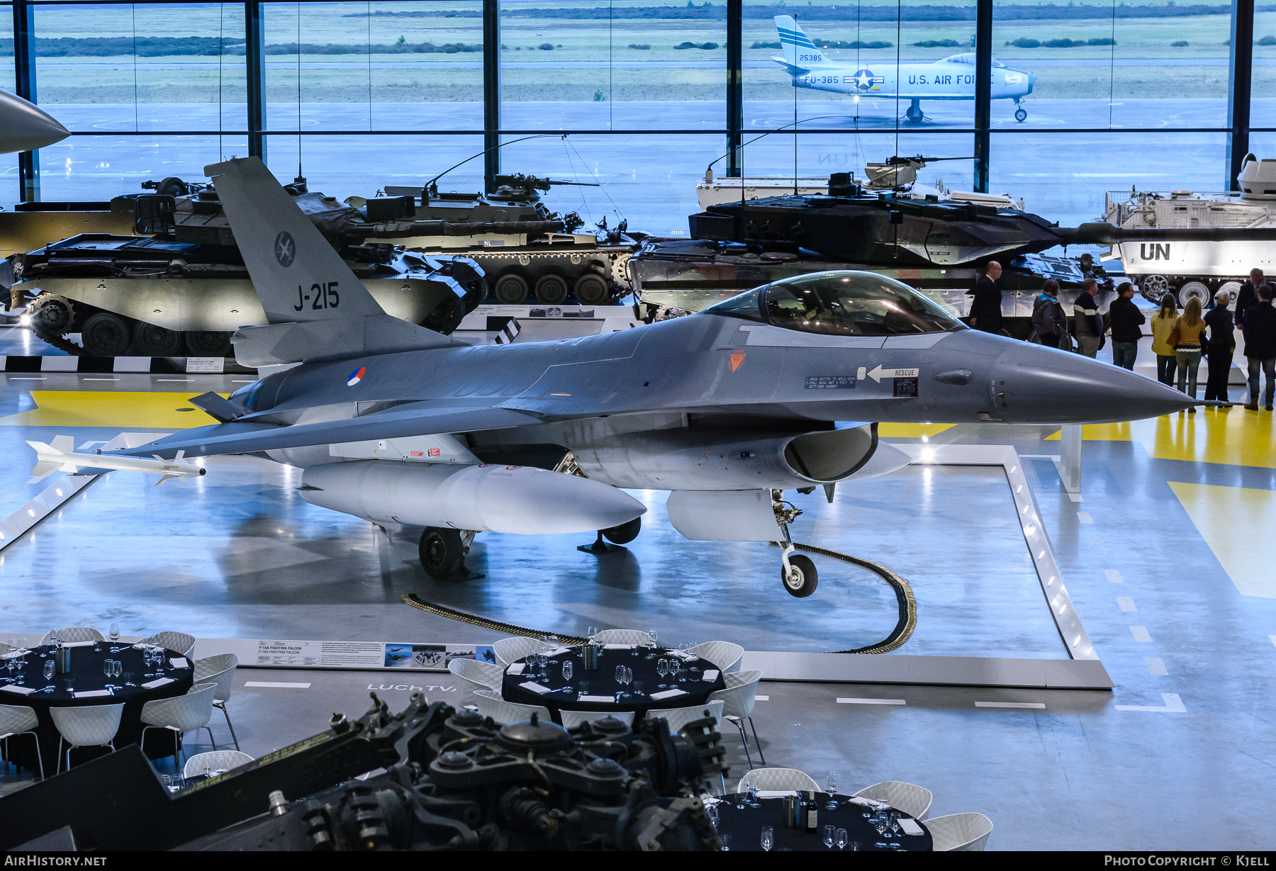 Aircraft Photo of J-215 | General Dynamics F-16A Fighting Falcon | Netherlands - Air Force | AirHistory.net #440311