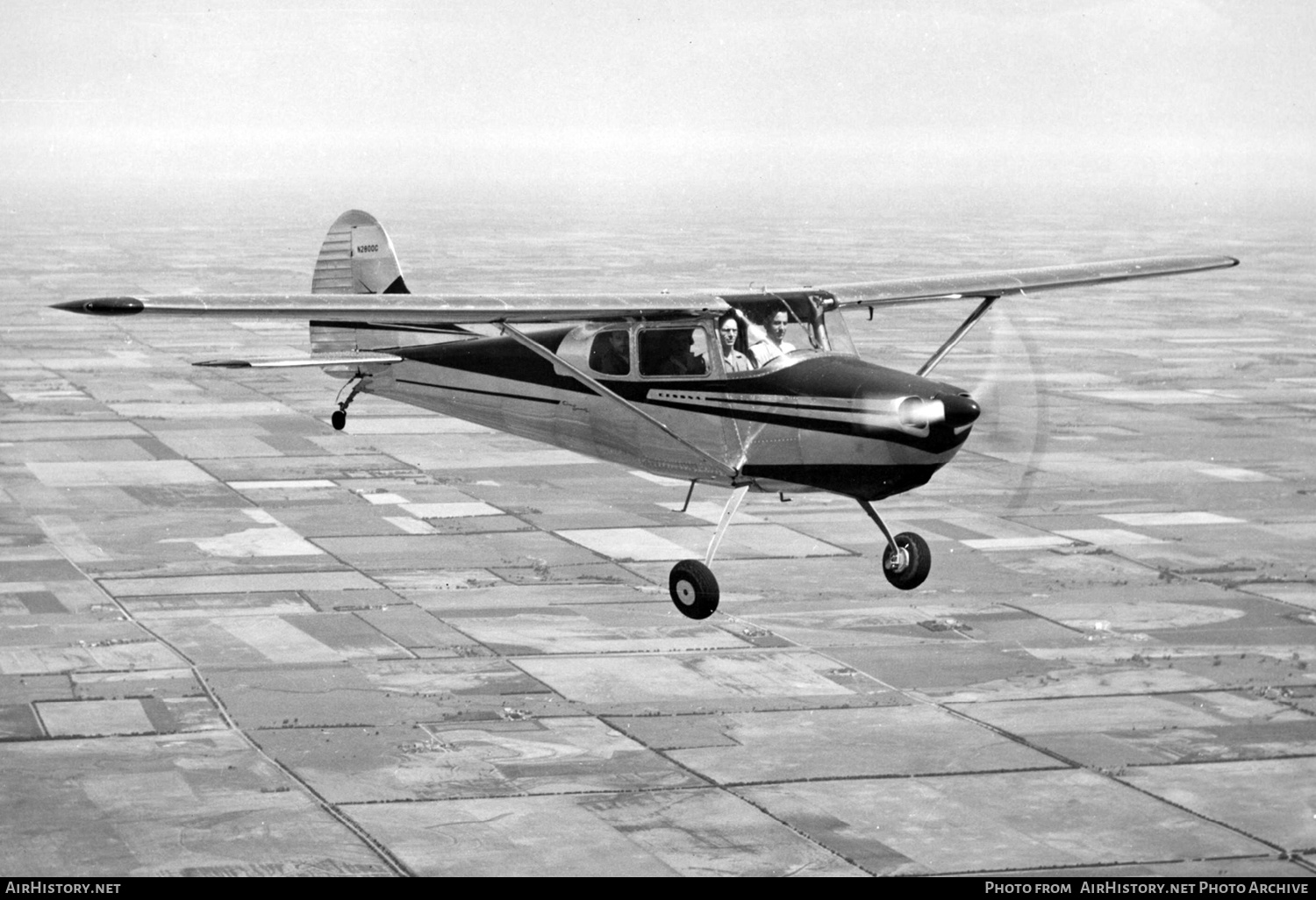 Aircraft Photo of N2800C | Cessna 170B | AirHistory.net #440319