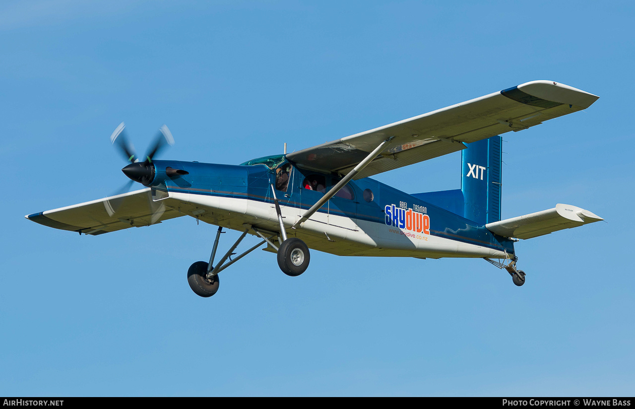 Aircraft Photo of ZK-XIT / XIT | Pilatus PC-6/B2/34-H4 Turbo Porter | Abel Tasman Skydive | AirHistory.net #440321