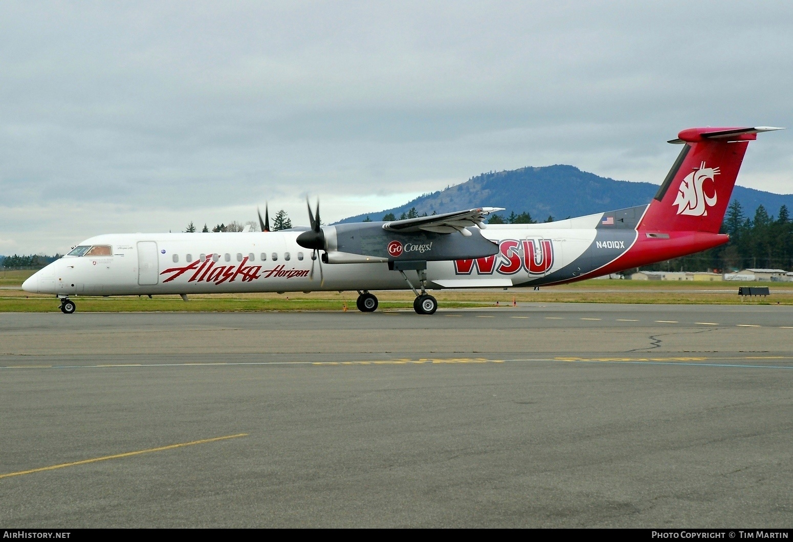 Aircraft Photo of N401QX | Bombardier DHC-8-402 Dash 8 | Alaska Airlines | AirHistory.net #440341