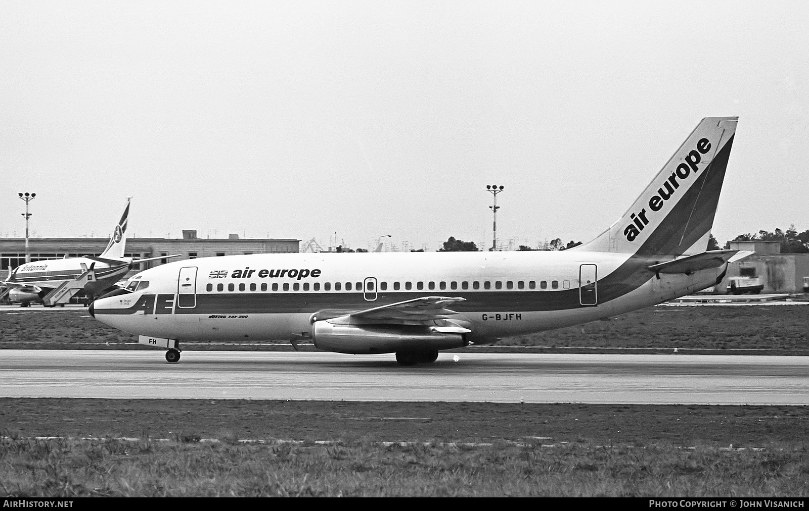 Aircraft Photo of G-BJFH | Boeing 737-2S3/Adv | Air Europe | AirHistory.net #440354