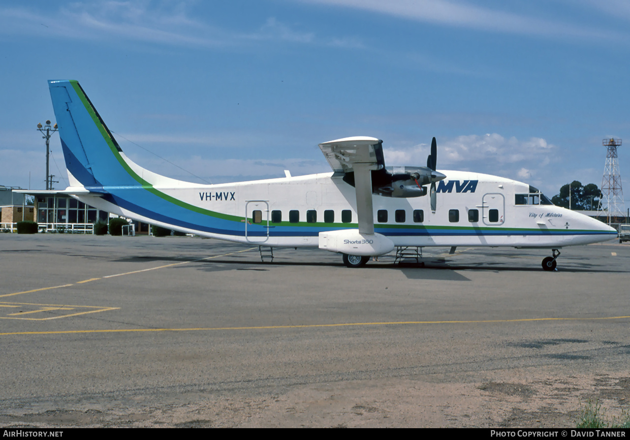 Aircraft Photo of VH-MVX | Short 360-100 | Murray Valley Airlines - MVA | AirHistory.net #440361