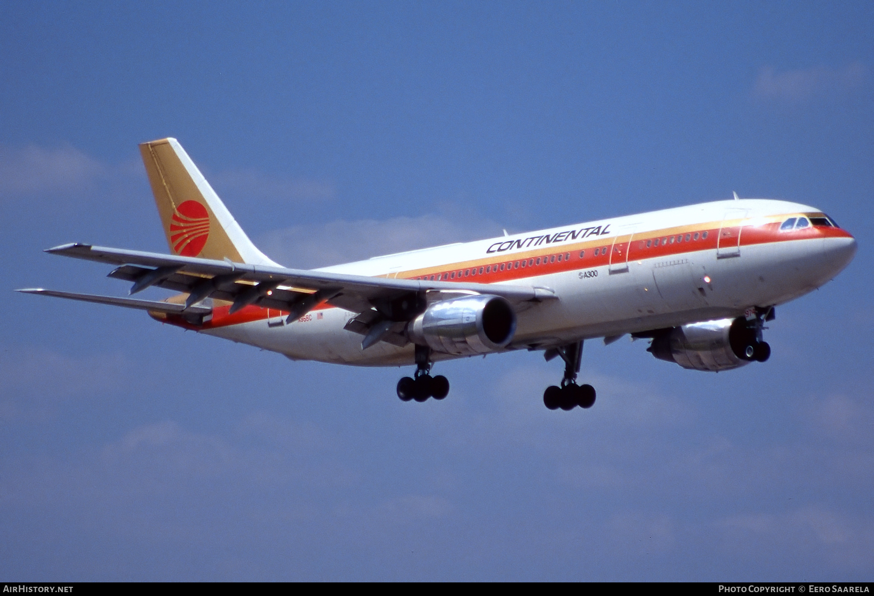 Aircraft Photo of N968C | Airbus A300B4-203 | Continental Airlines | AirHistory.net #440364