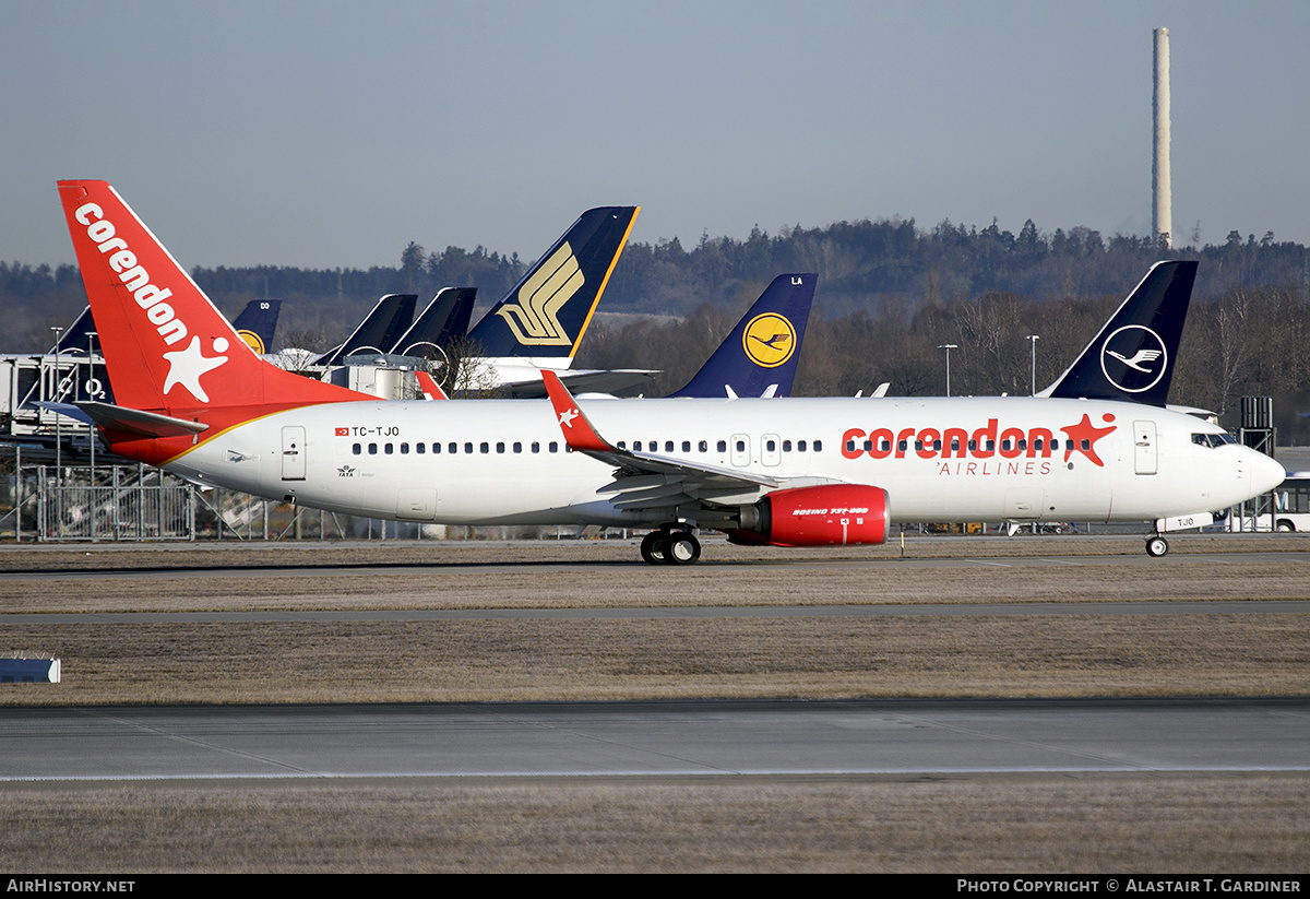 Aircraft Photo of TC-TJO | Boeing 737-86N | Corendon Airlines | AirHistory.net #440369