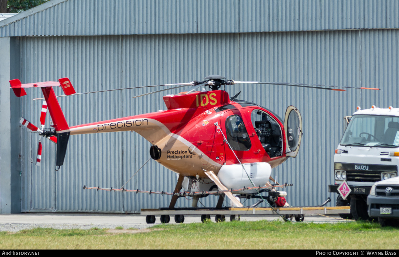 Aircraft Photo of ZK-IDS / IDS | Hughes 500E (369E) | Precision Helicopters | AirHistory.net #440378