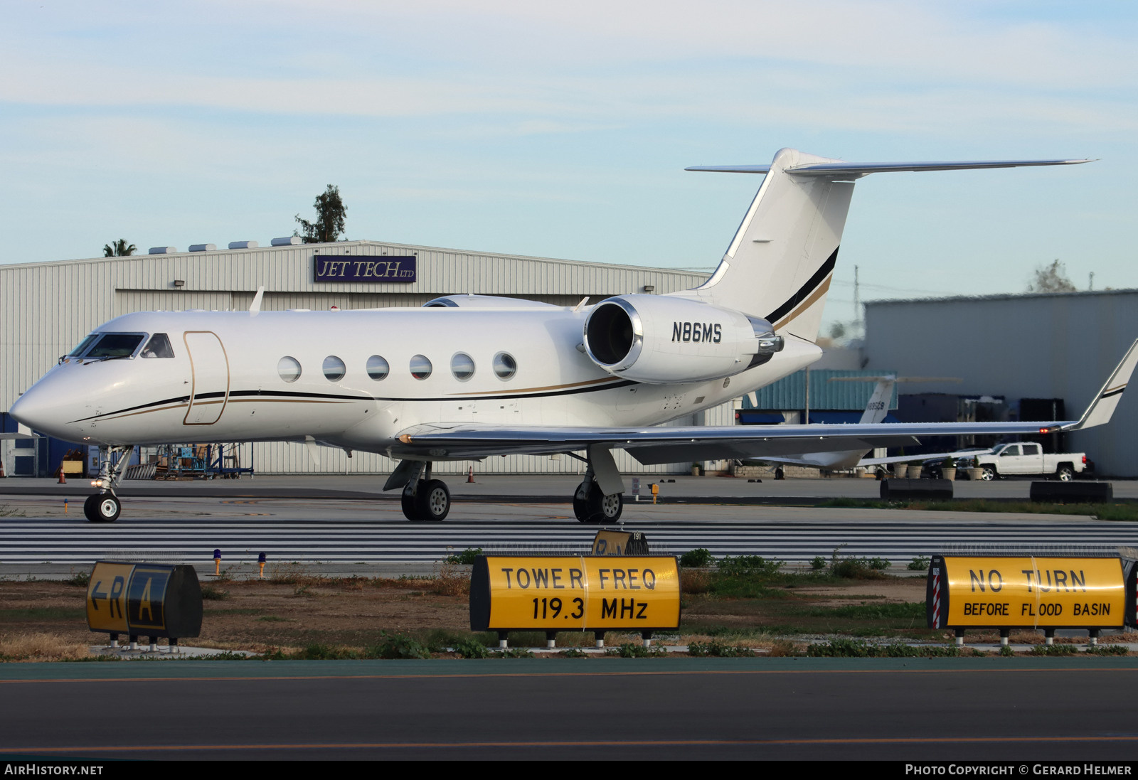 Aircraft Photo of N86MS | Gulfstream Aerospace G-IV Gulfstream IV-SP | AirHistory.net #440402