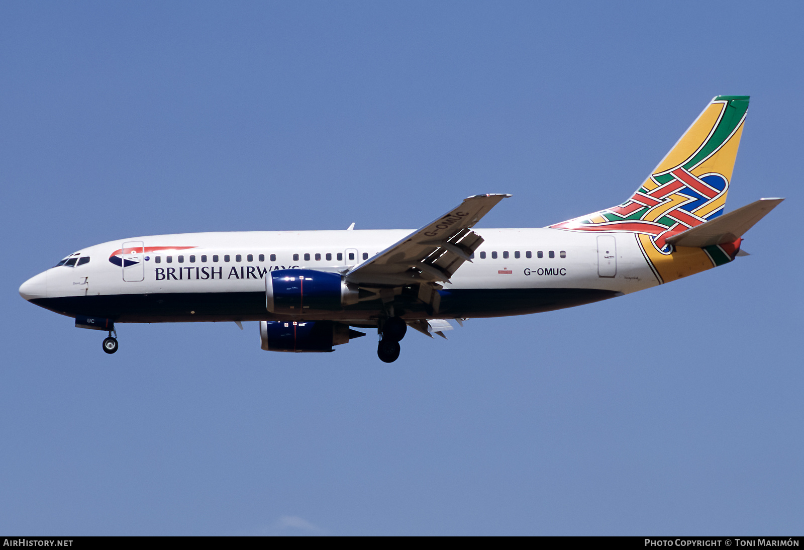 Aircraft Photo of G-OMUC | Boeing 737-36Q | British Airways | AirHistory.net #440410