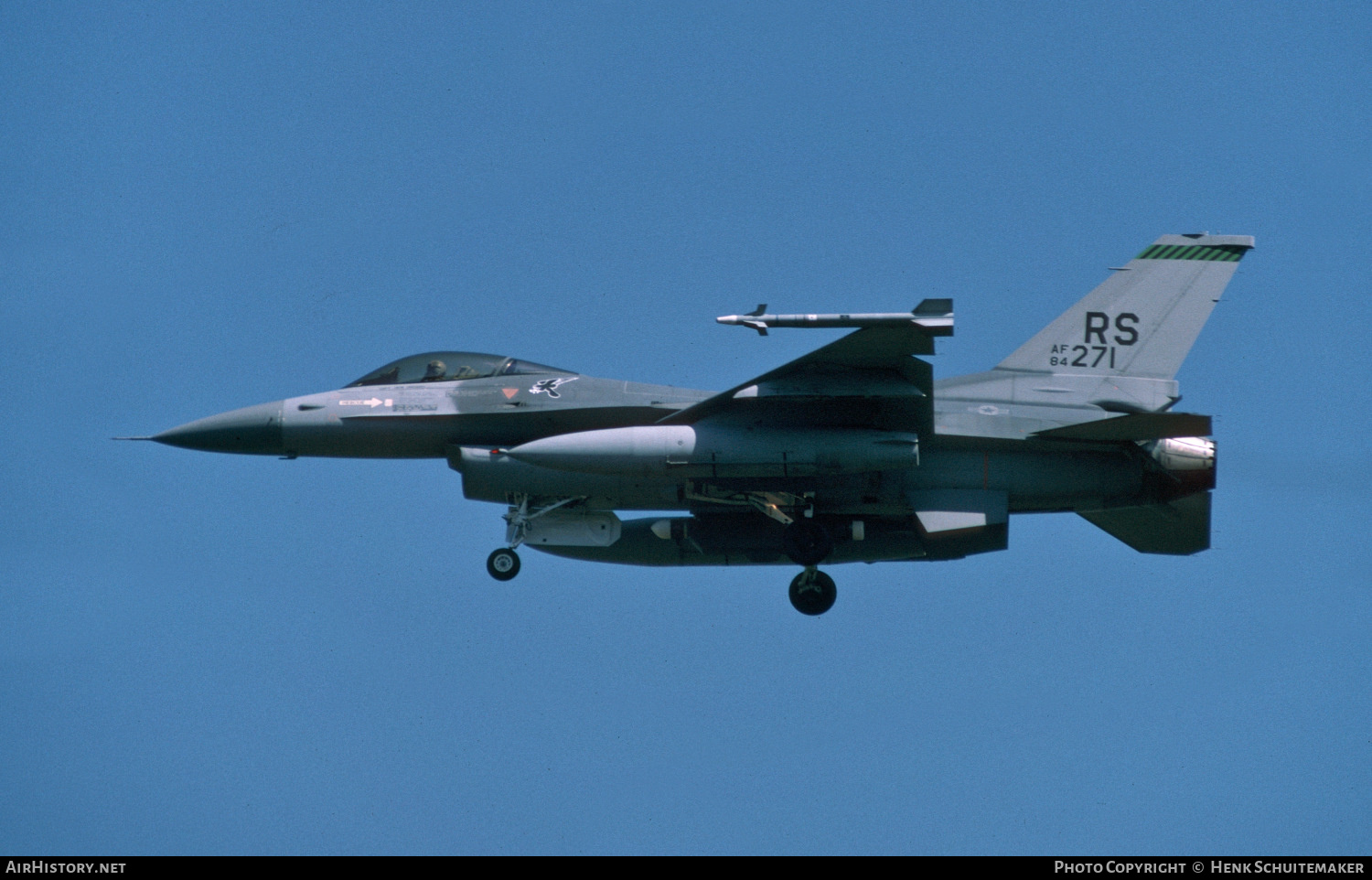 Aircraft Photo of 84-1271 / AF84-271 | General Dynamics F-16C Fighting Falcon | USA - Air Force | AirHistory.net #440413