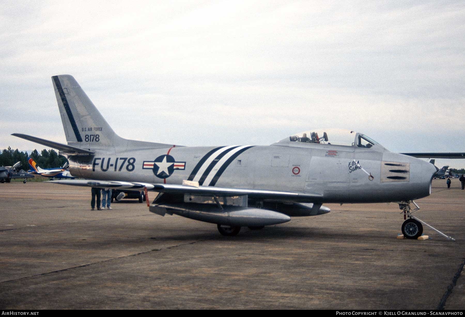 Aircraft Photo of G-SABR / 8178 | North American F-86A Sabre | USA - Air Force | AirHistory.net #440419