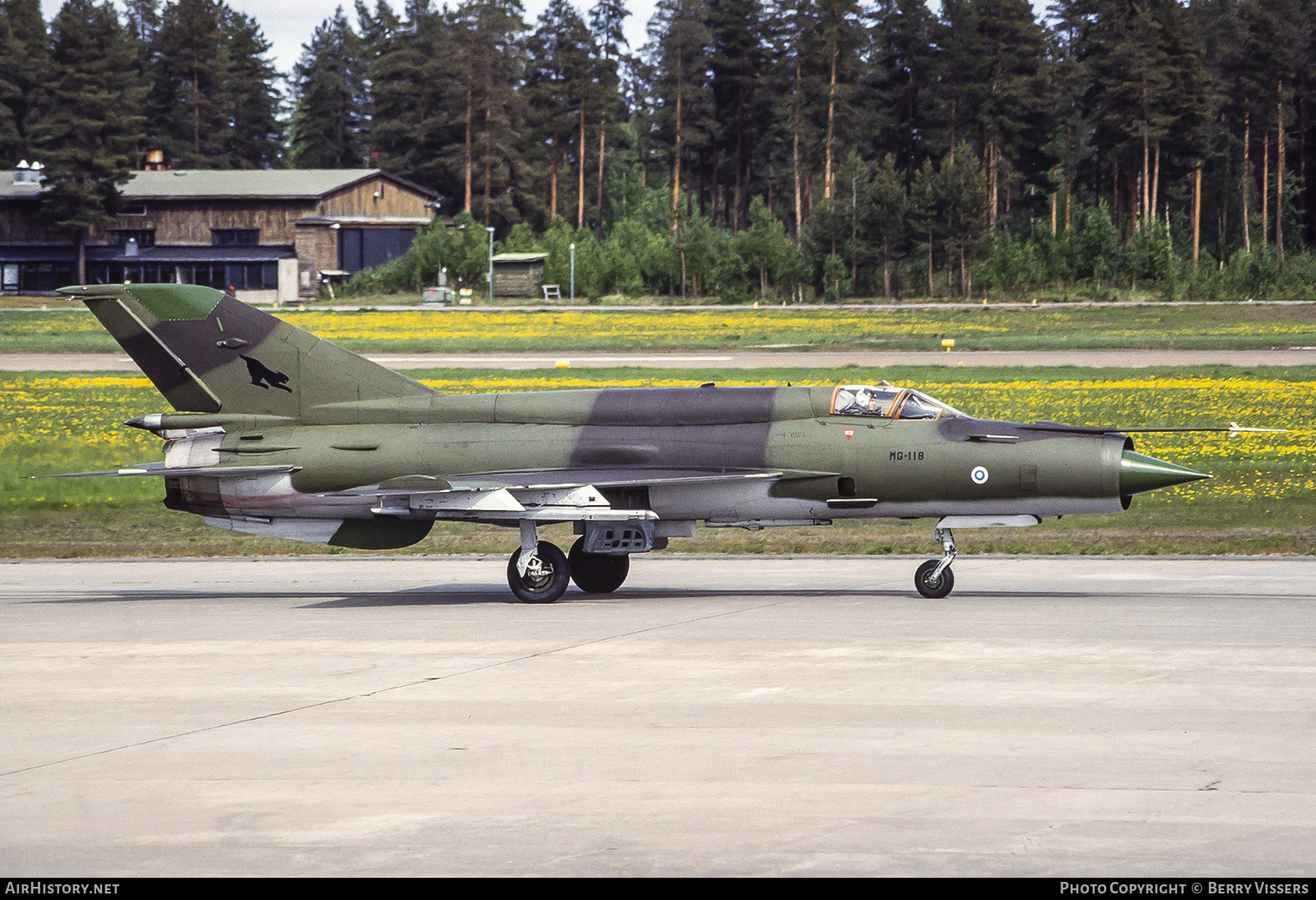 Aircraft Photo of MG-118 | Mikoyan-Gurevich MiG-21bis | Finland - Air Force | AirHistory.net #440427