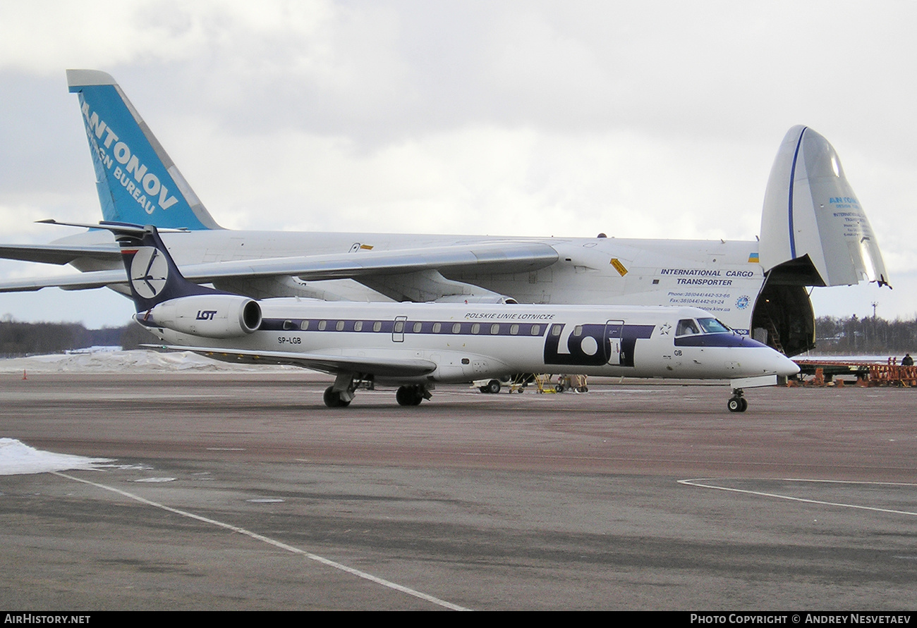 Aircraft Photo of SP-LGB | Embraer ERJ-145EP (EMB-145EP) | LOT Polish Airlines - Polskie Linie Lotnicze | AirHistory.net #440436