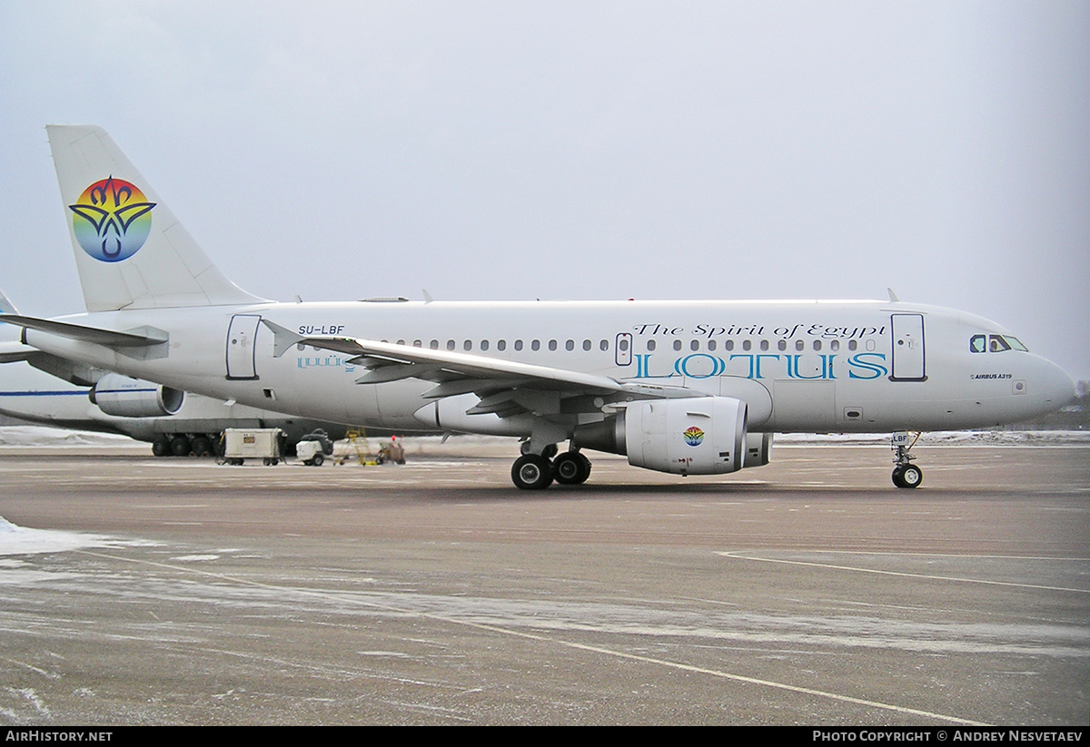 Aircraft Photo of SU-LBF | Airbus A319-112 | Lotus Air | AirHistory.net #440437