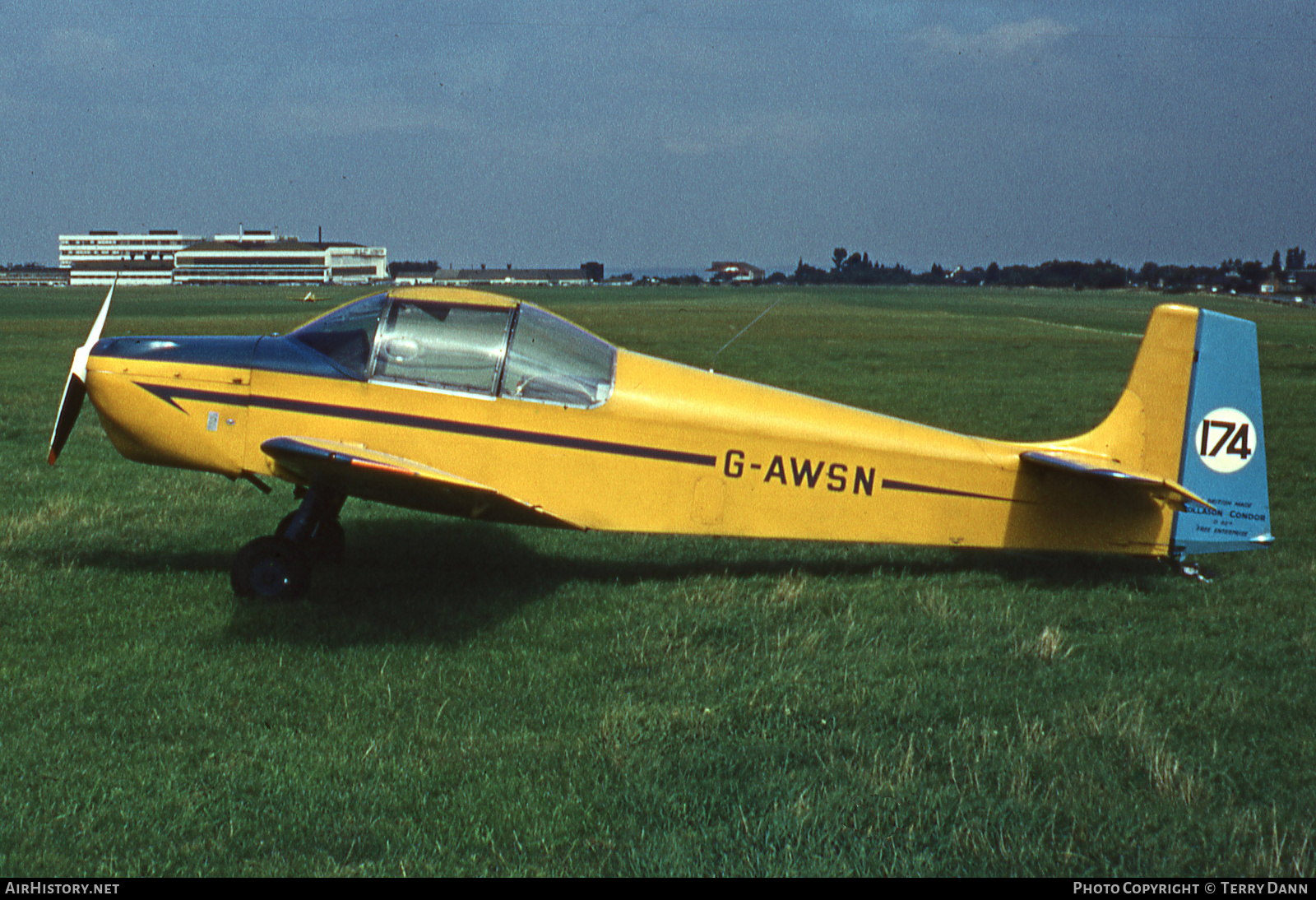 Aircraft Photo of G-AWSN | Druine D-62B Condor | AirHistory.net #440443