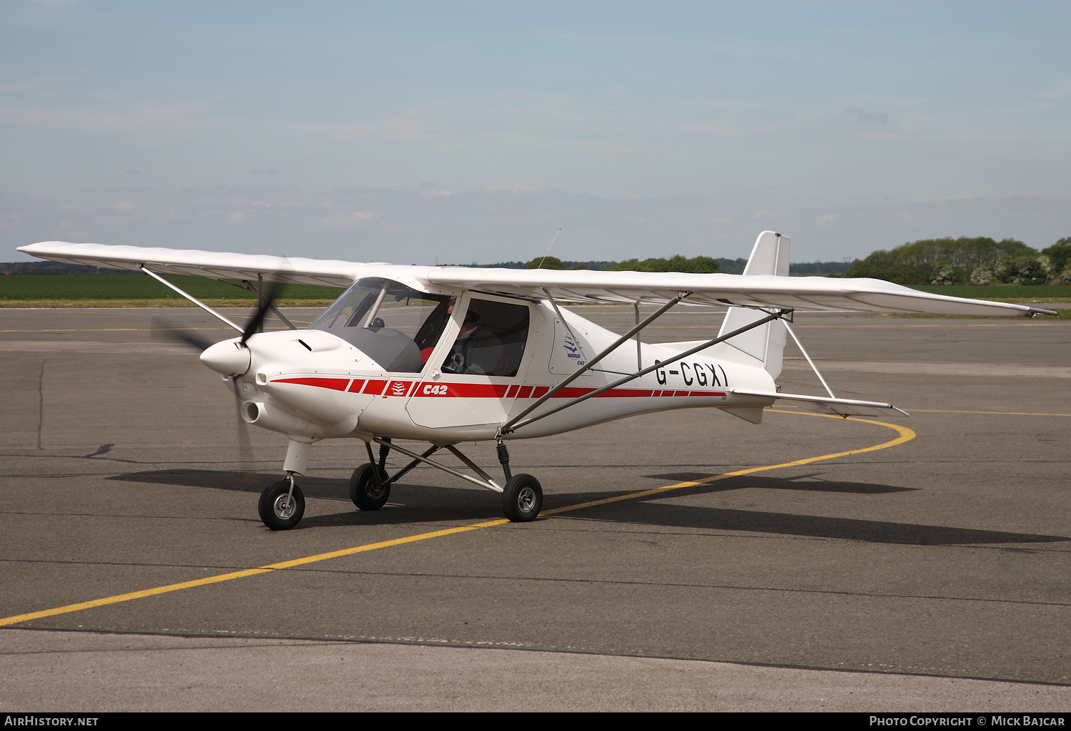 Aircraft Photo of G-CGXI | Comco Ikarus C42-FB80 | AirHistory.net #440486