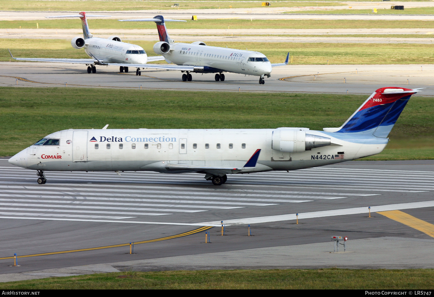 Aircraft Photo of N442CA | Bombardier CRJ-100ER (CL-600-2B19) | Delta Connection | AirHistory.net #440495