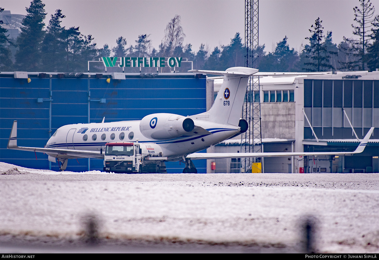 Aircraft Photo of 678 | Gulfstream Aerospace G-V Gulfstream V | Greece - Air Force | AirHistory.net #440498
