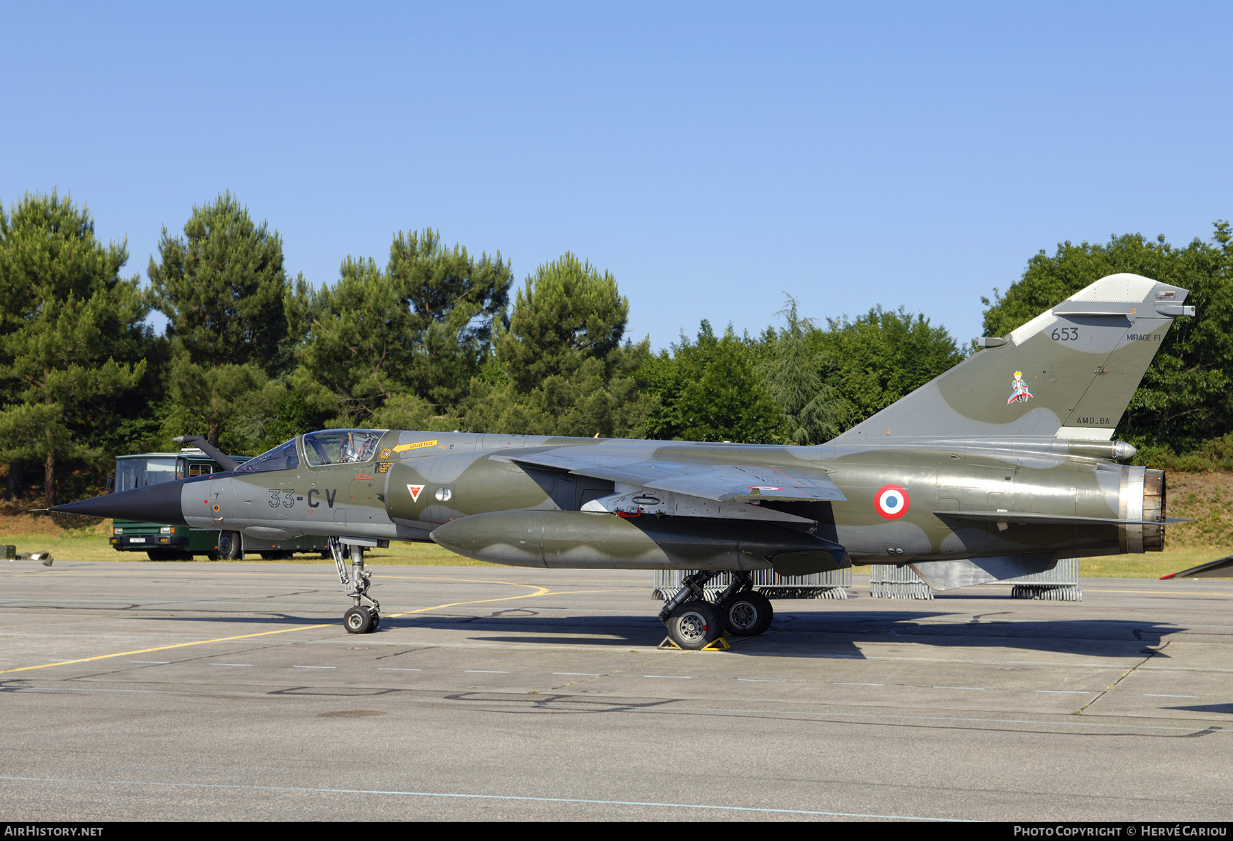 Aircraft Photo of 653 | Dassault Mirage F1CR | France - Air Force | AirHistory.net #440515
