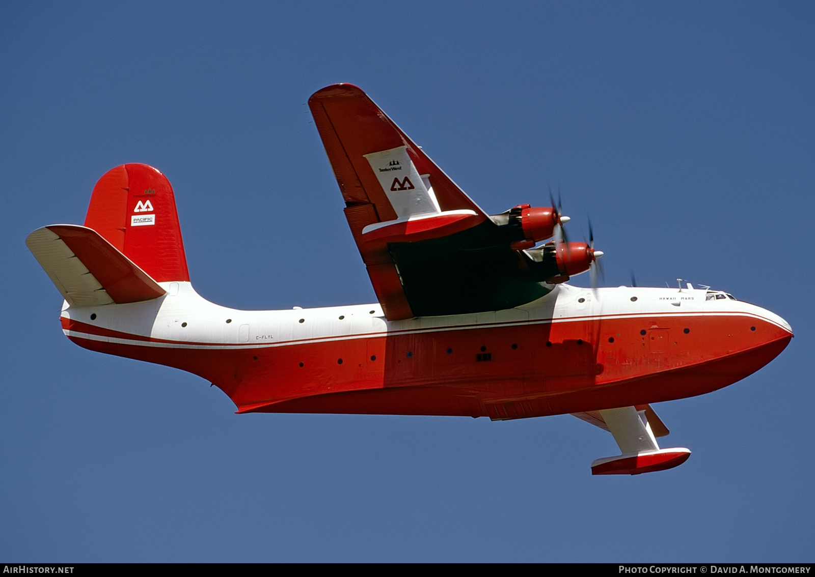 Aircraft Photo of C-FLYL | Martin JRM-3(AT) Mars | TimberWest | AirHistory.net #440528