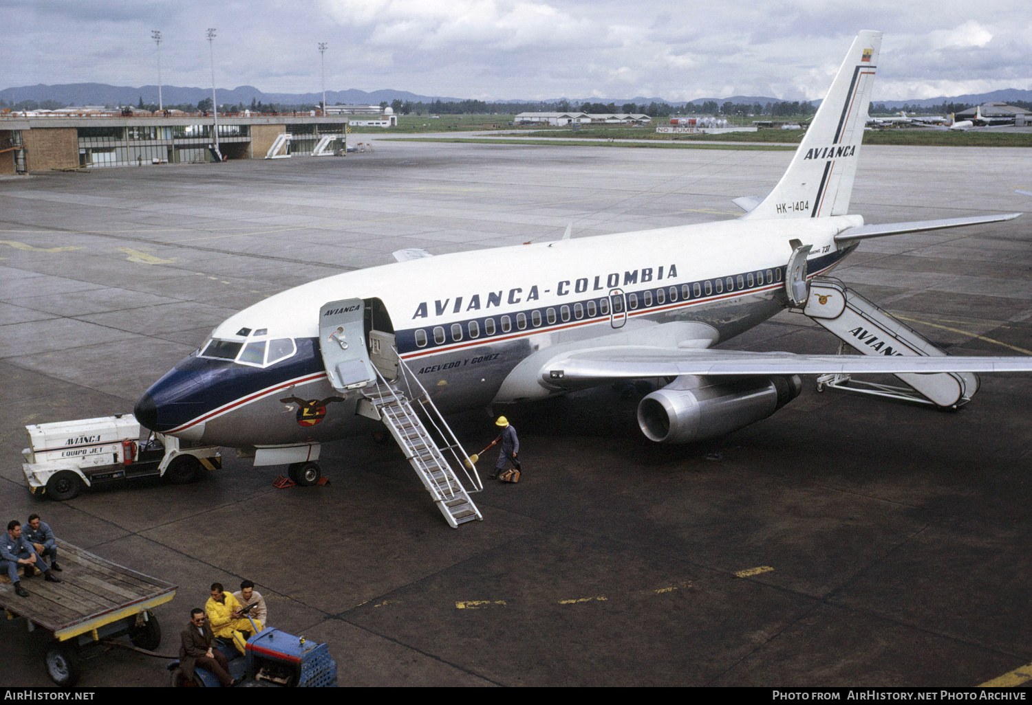 Aircraft Photo of HK-1404 | Boeing 737-159 | Avianca | AirHistory.net #440560