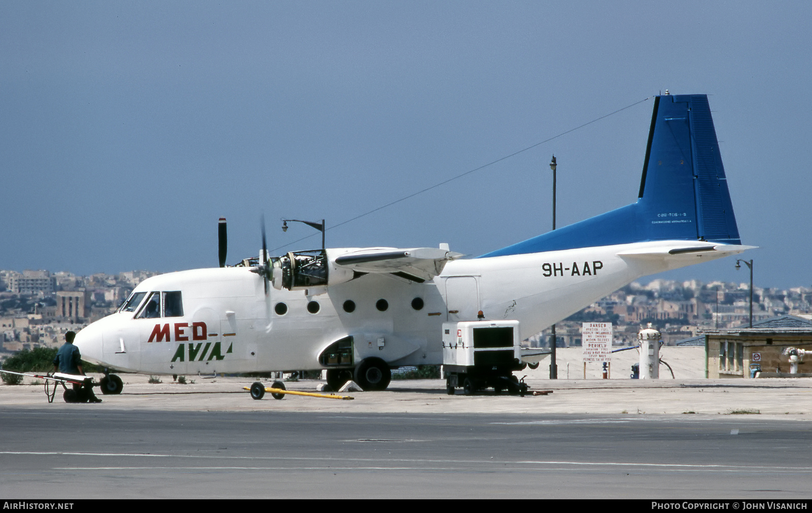Aircraft Photo of 9H-AAP | CASA C-212-100 Aviocar | Medavia - Mediterranean Aviation | AirHistory.net #440569