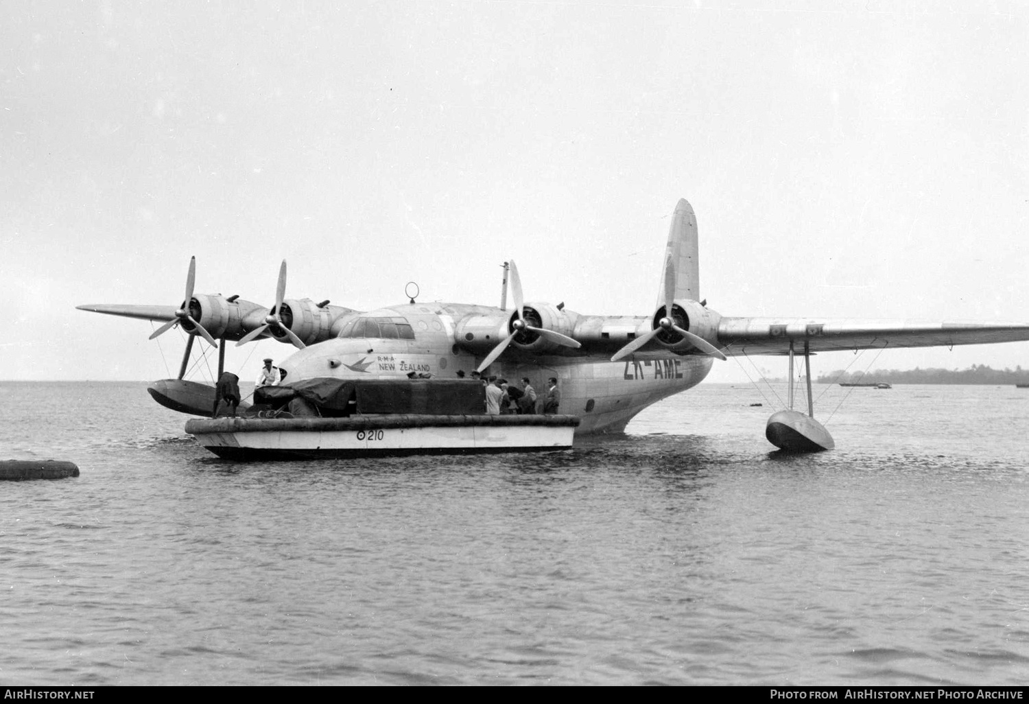 Aircraft Photo of ZK-AME | Short S-25 Sandringham 4 | TEAL - Tasman Empire Airways | AirHistory.net #440575