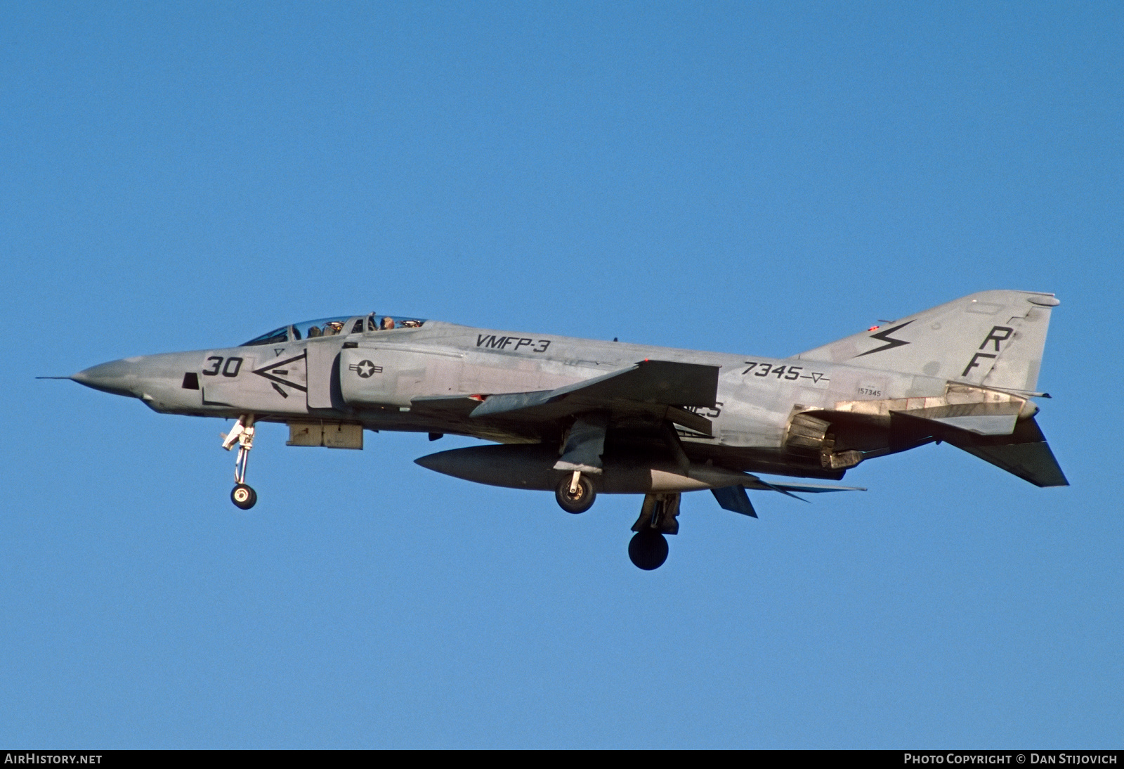 Aircraft Photo of 157345 / 7345 | McDonnell Douglas RF-4B Phantom II | USA - Marines | AirHistory.net #440580