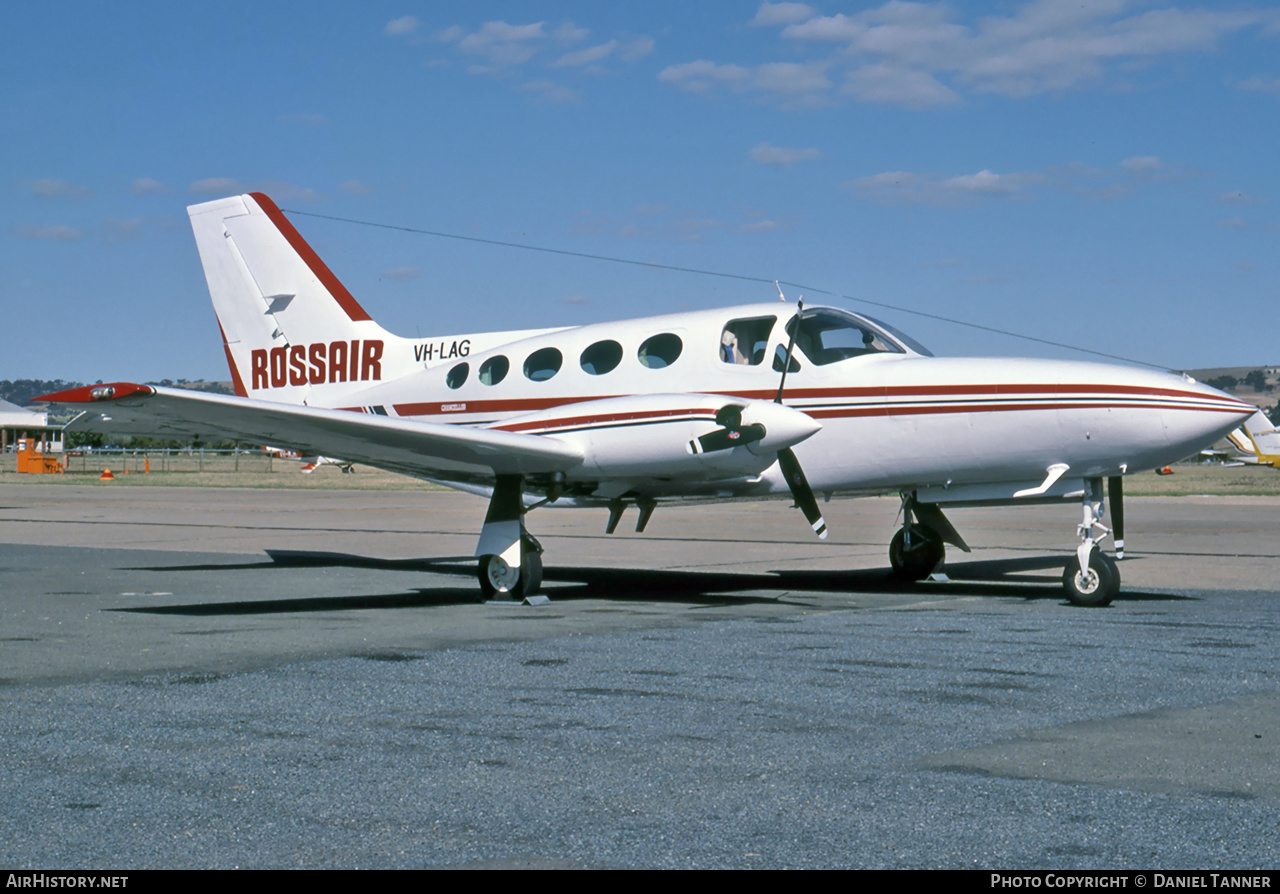Aircraft Photo of VH-LAG | Cessna 414A Chancellor | Rossair | AirHistory.net #440591