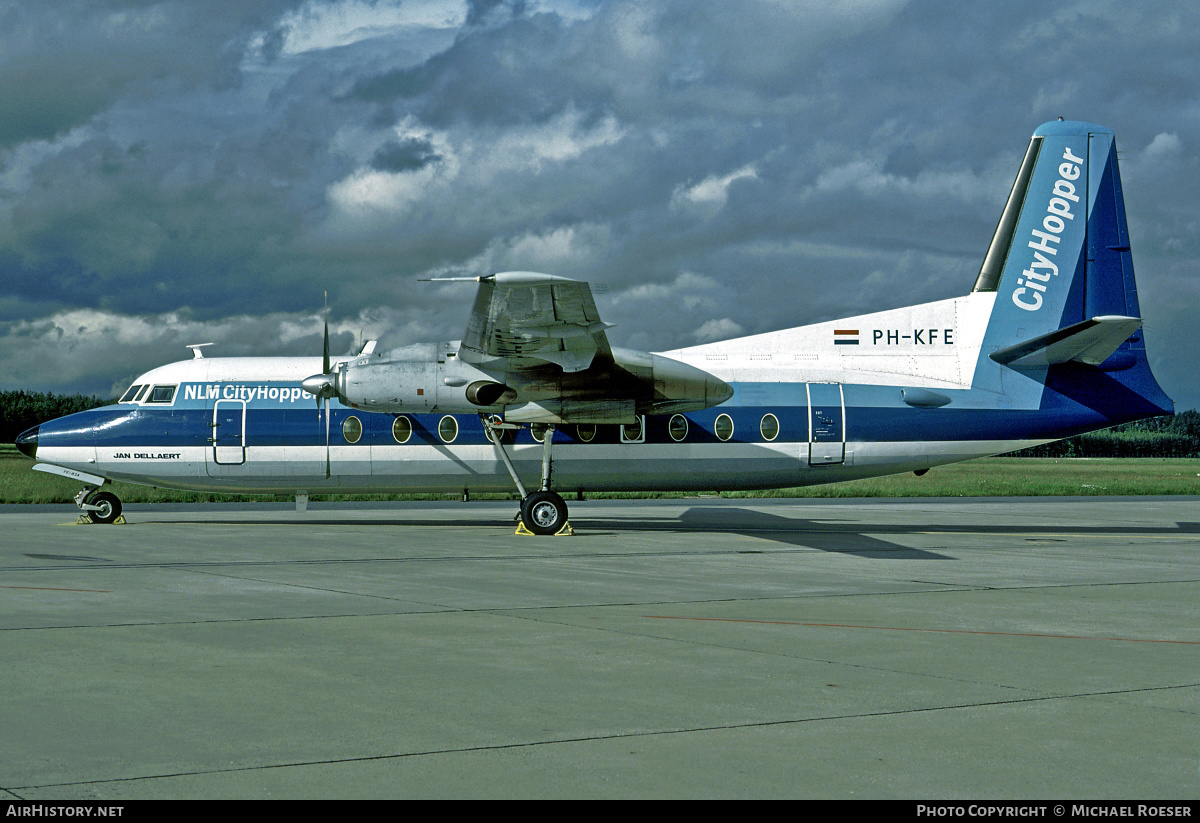 Aircraft Photo of PH-KFE | Fokker F27-500 Friendship | NLM Cityhopper | AirHistory.net #440592