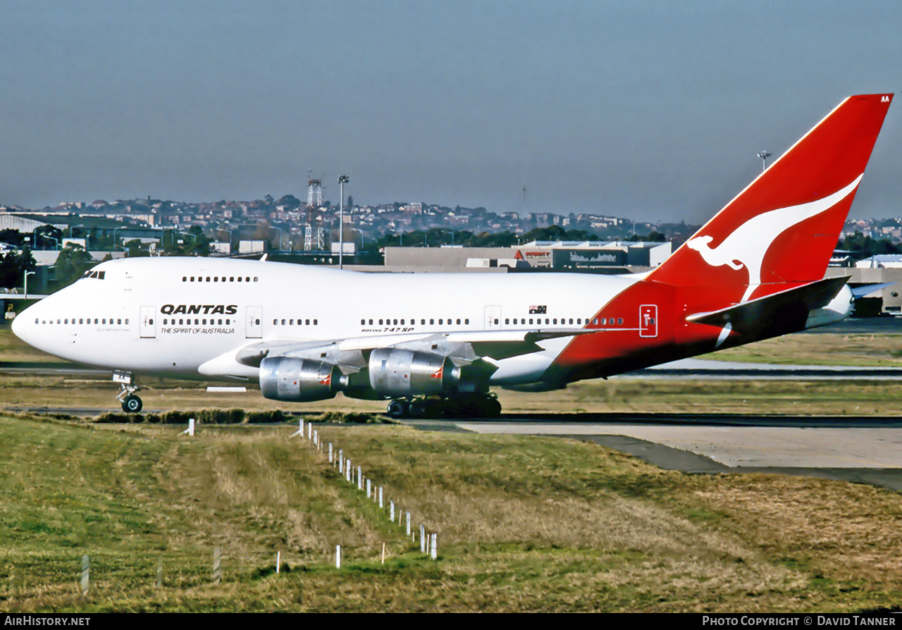 Aircraft Photo of VH-EAA | Boeing 747SP-38 | Qantas | AirHistory.net #440625