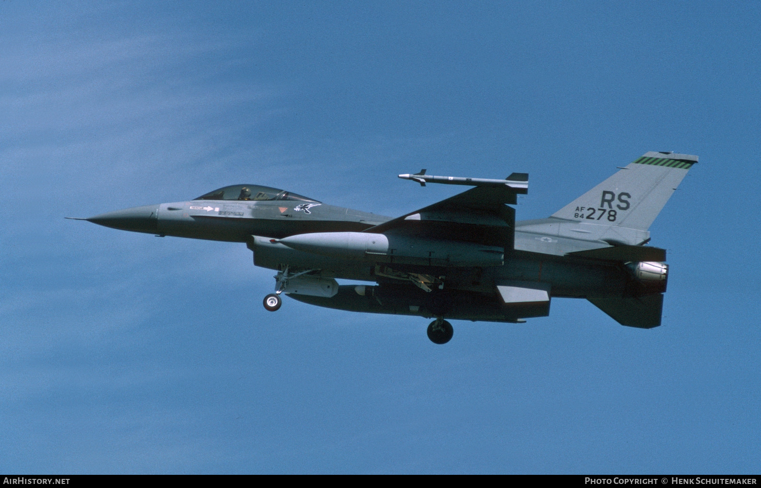 Aircraft Photo of 84-1278 / AF84-278 | General Dynamics F-16C Fighting Falcon | USA - Air Force | AirHistory.net #440632