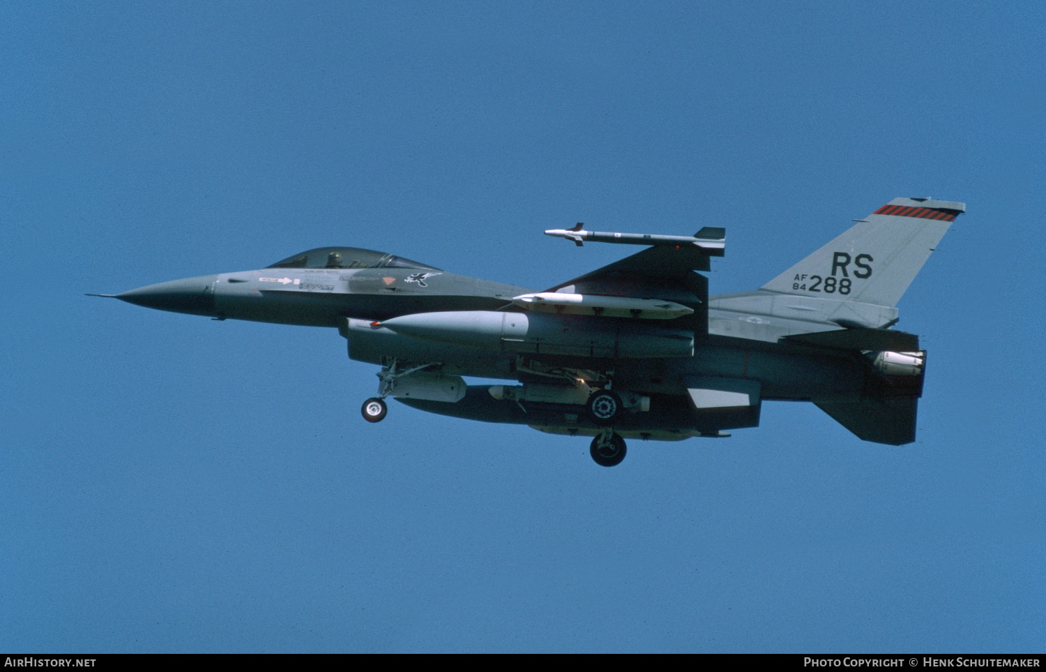 Aircraft Photo of 84-1288 / AF84-288 | General Dynamics F-16C Fighting Falcon | USA - Air Force | AirHistory.net #440638
