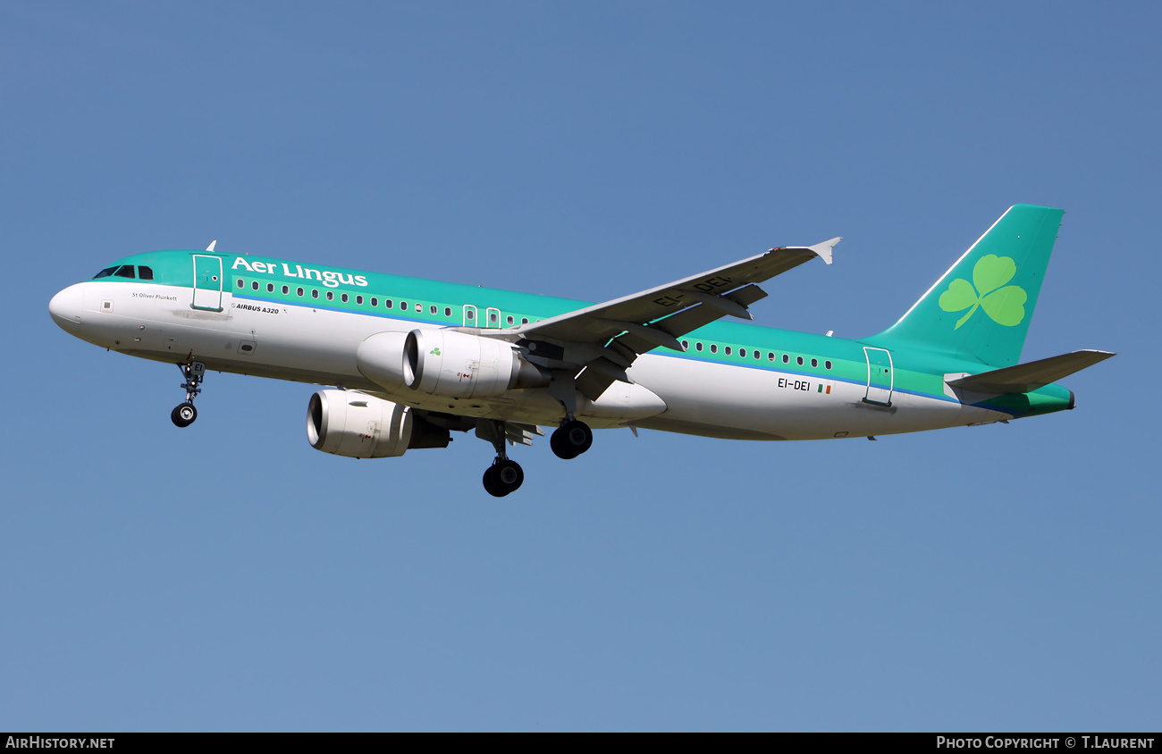 Aircraft Photo of EI-DEI | Airbus A320-214 | Aer Lingus | AirHistory.net #440641