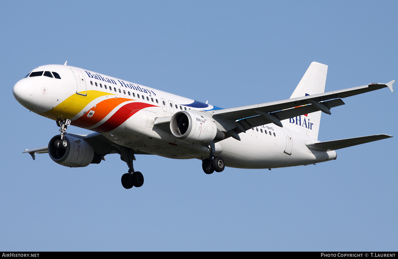 Aircraft Photo of LZ-BHD | Airbus A320-212 | Balkan Holidays Air - BH Air | AirHistory.net #440643