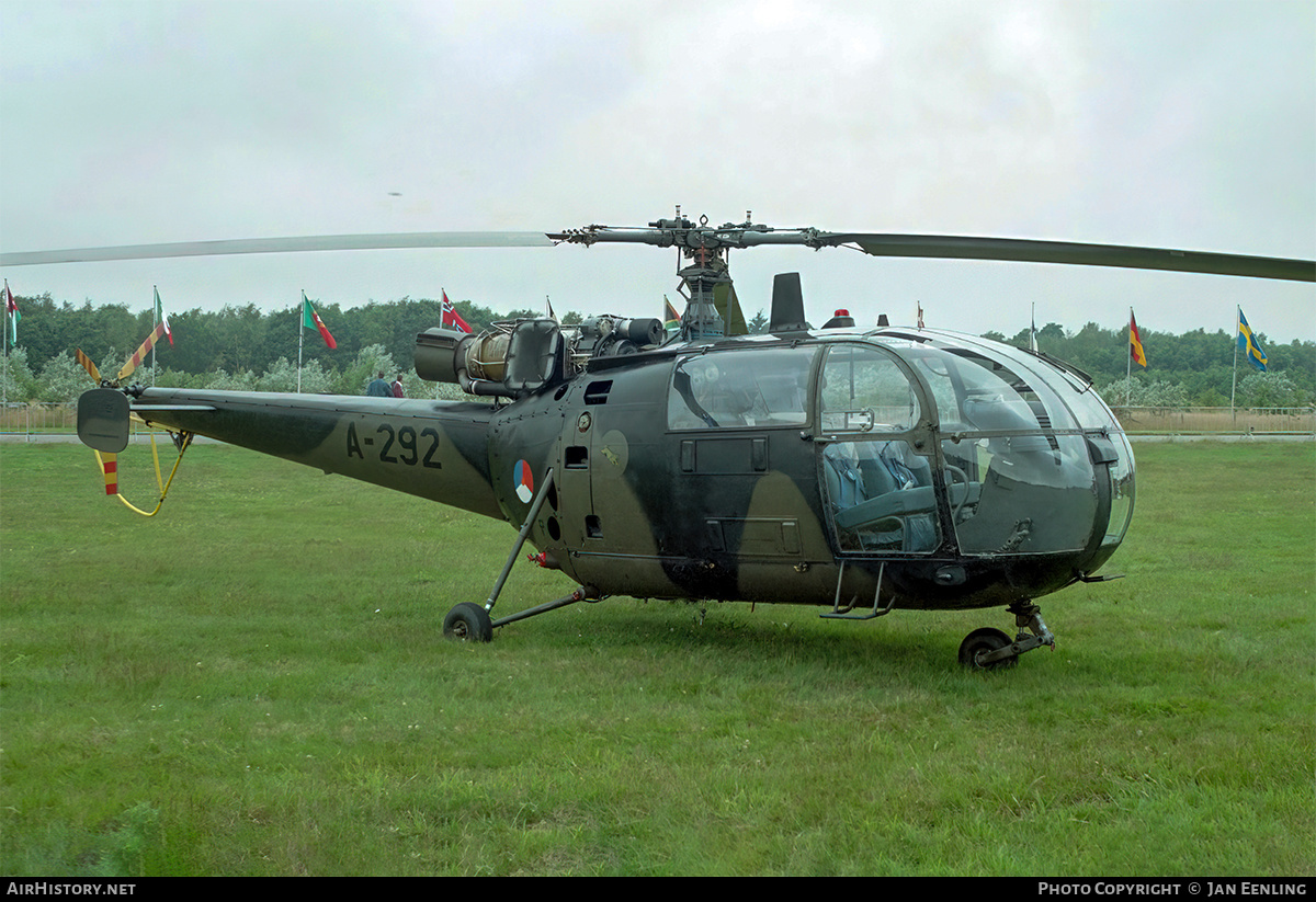 Aircraft Photo of A-292 | Sud SE-3160 Alouette III | Netherlands - Air Force | AirHistory.net #440655