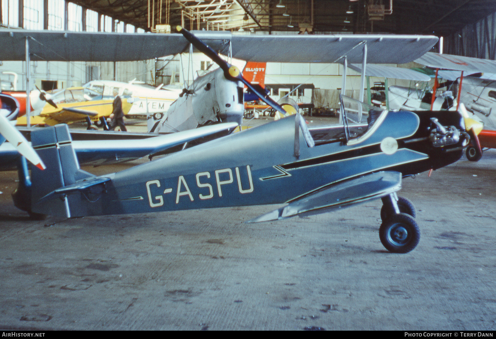 Aircraft Photo of G-ASPU | Druine D-31 Turbulent | AirHistory.net #440659