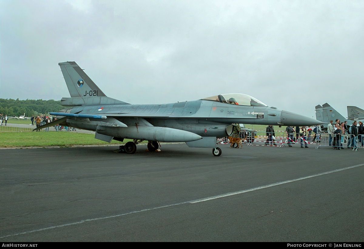 Aircraft Photo of J-021 | General Dynamics F-16AM Fighting Falcon | Netherlands - Air Force | AirHistory.net #440677